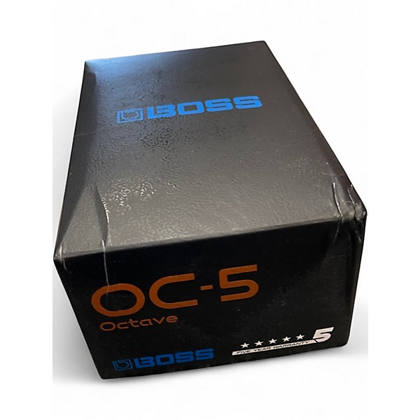 Used BOSS OC5 Octave Effect Pedal
