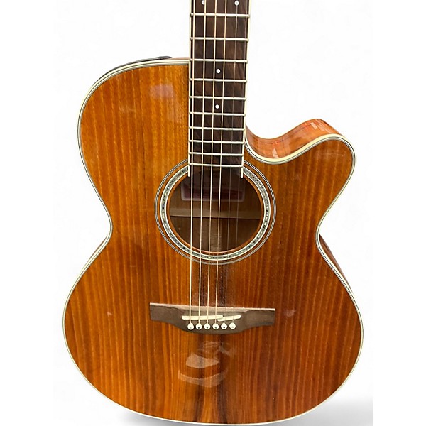Used Takamine GN77KCE Natural Acoustic Electric Guitar