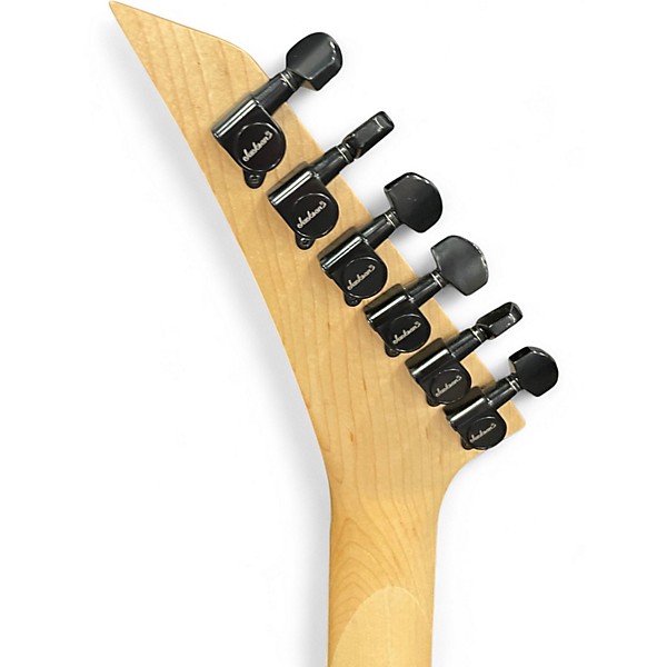 Used Jackson JS32Q Dinky Trans Orange Solid Body Electric Guitar