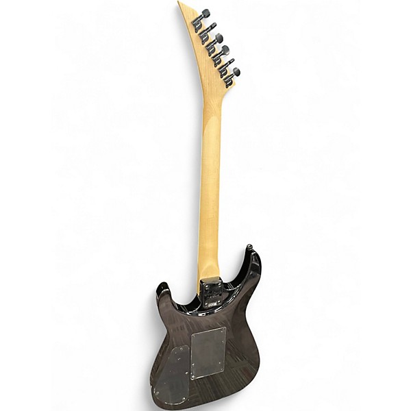 Used Jackson JS32Q Dinky Trans Orange Solid Body Electric Guitar