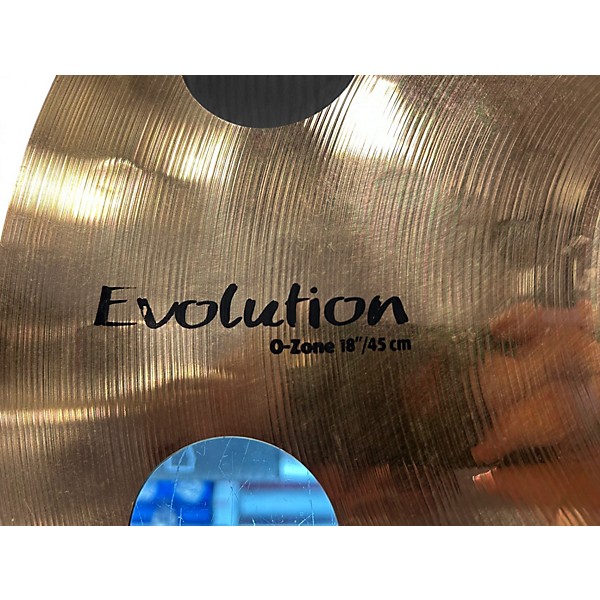 Used SABIAN 18in HHX Evolution Ozone Crash Brilliant Cymbal