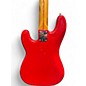 Used Fender 1950S Precision Bass Fiesta Red Electric Bass Guitar