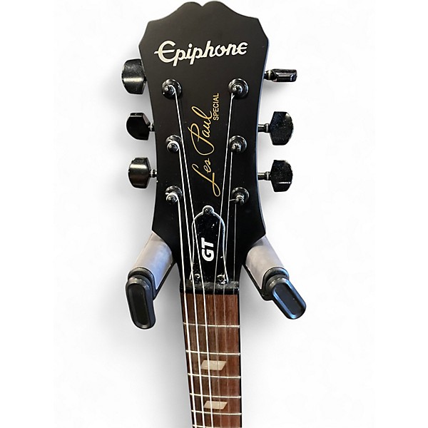 Used Epiphone Les Paul Special II GT Satin Black Solid Body Electric Guitar