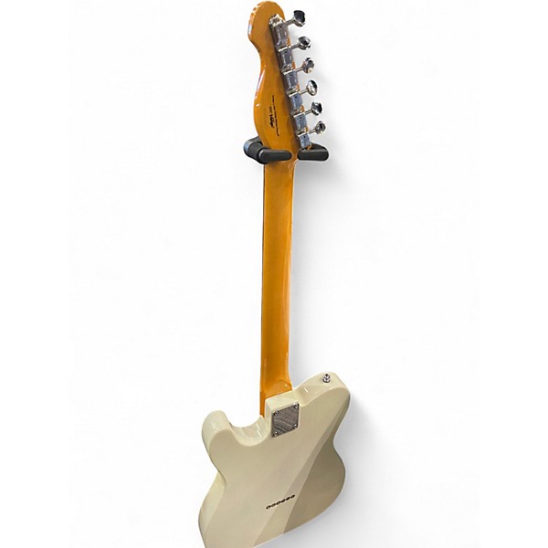 Used Vintage V62 White Solid Body Electric Guitar