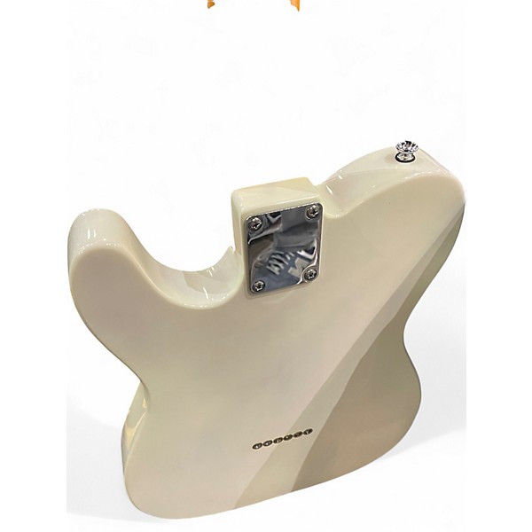 Used Vintage V62 White Solid Body Electric Guitar