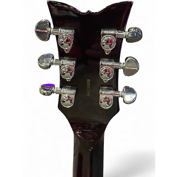 Used Schecter Guitar Research S-1 PLUS Crimson Red Burst Solid Body Electric Guitar