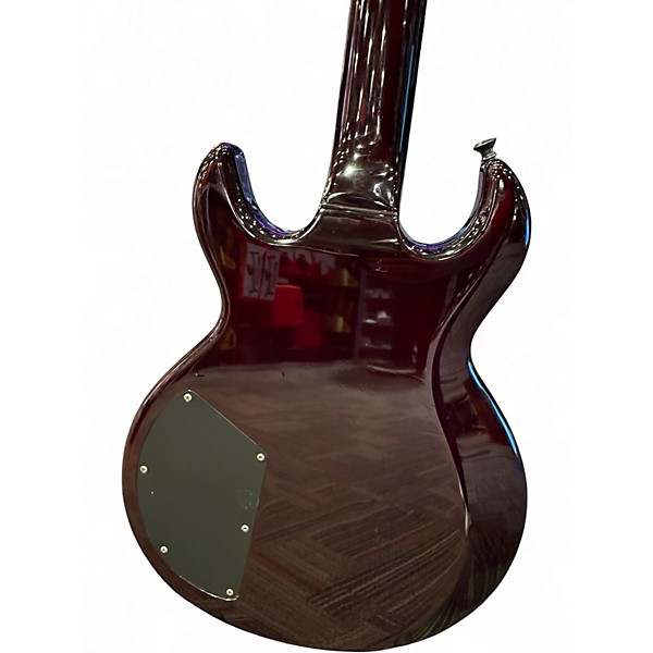 Used Schecter Guitar Research S-1 PLUS Crimson Red Burst Solid Body Electric Guitar