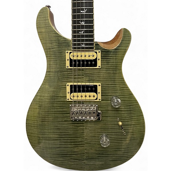 Used PRS SE Custom 24 Royal Olive Solid Body Electric Guitar