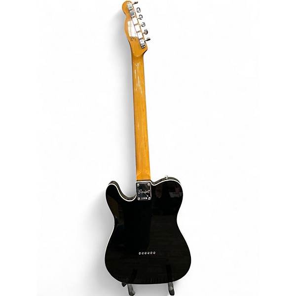 Used Squier Telecaster Custom Black Solid Body Electric Guitar
