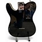 Used Squier Telecaster Custom Black Solid Body Electric Guitar