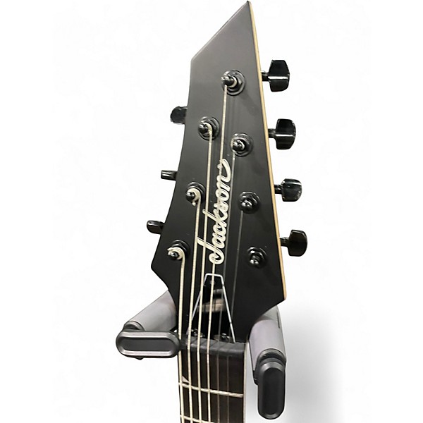 Used Jackson JS22-7 King V Black Solid Body Electric Guitar