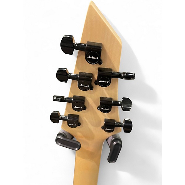 Used Jackson JS22-7 King V Black Solid Body Electric Guitar