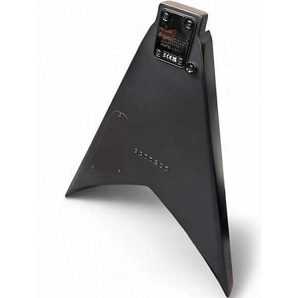 Used Jackson JS22-7 King V Black Solid Body Electric Guitar