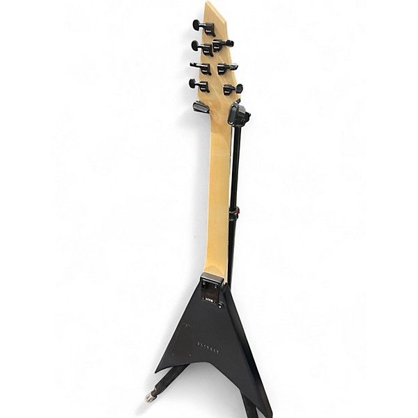 Used Jackson JS22-7 King V Black Solid Body Electric Guitar