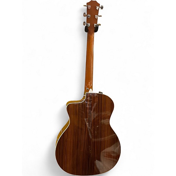 Used Taylor 214CE Deluxe Natural Acoustic Electric Guitar