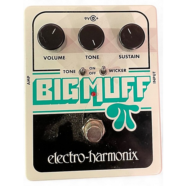 Used Electro-Harmonix Big Muff Tone Wicker Distortion Effect Pedal
