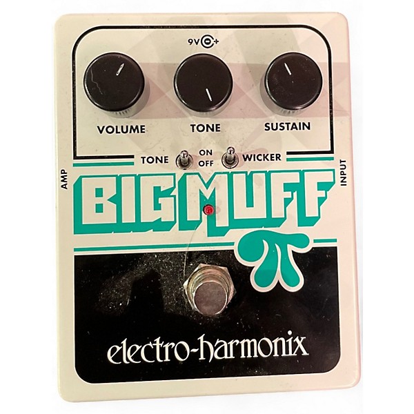 Used Electro-Harmonix Big Muff Tone Wicker Distortion Effect Pedal