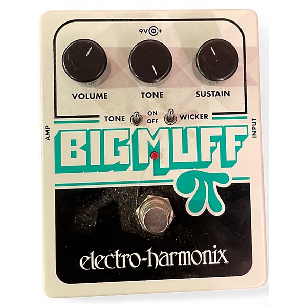 Used Electro-Harmonix Big Muff Tone Wicker Distortion Effect Pedal