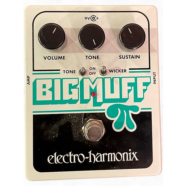 Used Electro-Harmonix Big Muff Tone Wicker Distortion Effect Pedal
