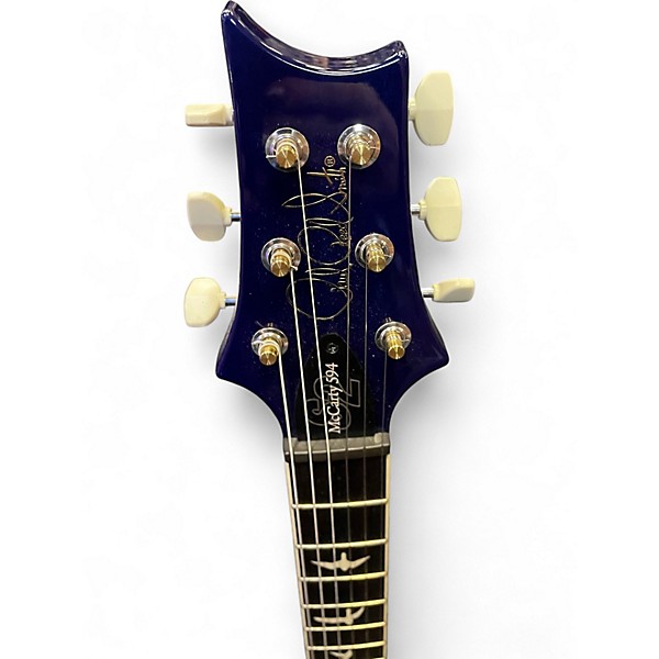 Used PRS McCarty DC245 Blue Solid Body Electric Guitar
