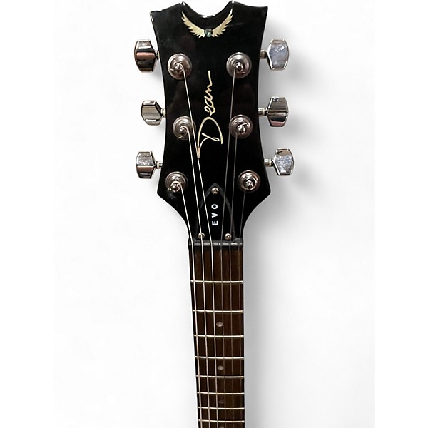 Used Dean Evo Black Solid Body Electric Guitar