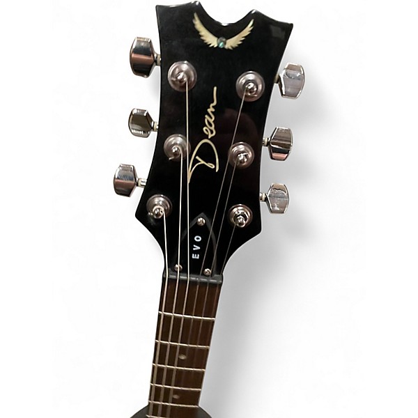 Used Dean Evo Black Solid Body Electric Guitar