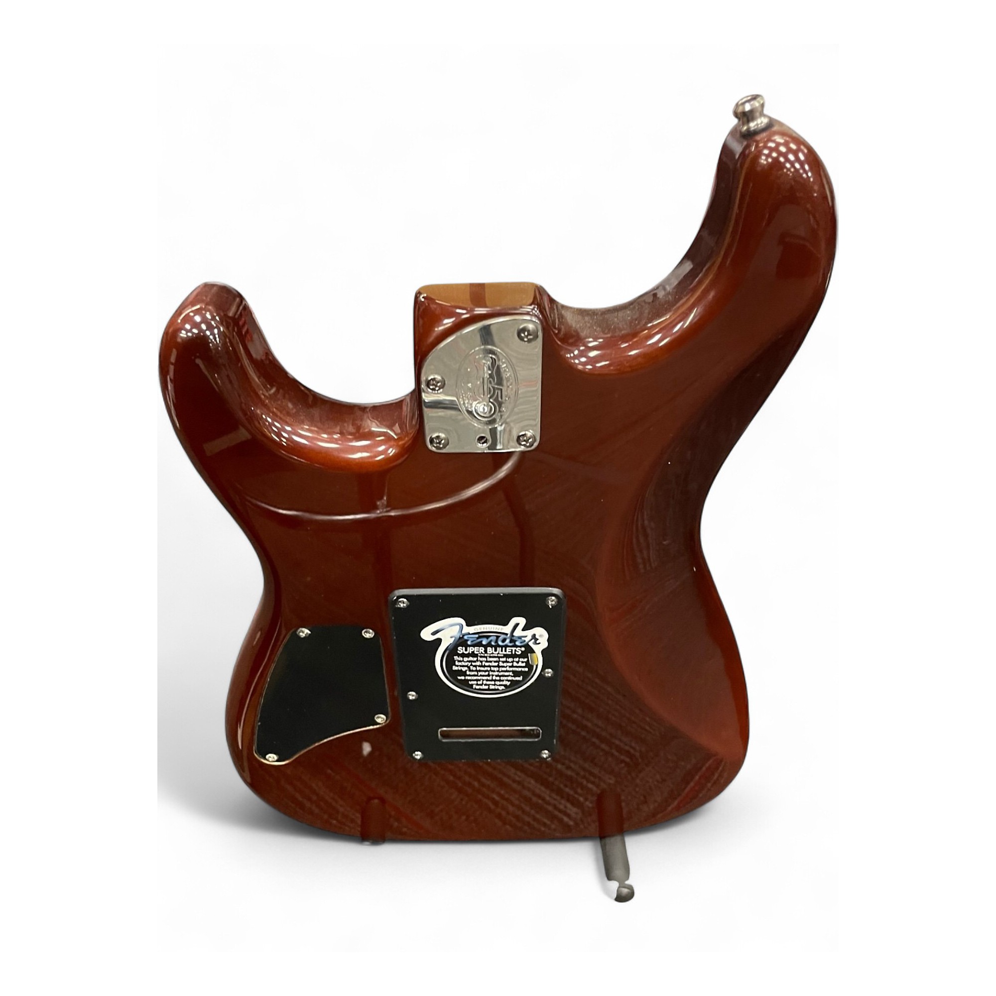 Used Fender American Deluxe Stratocaster HSS QMT Tobacco Sunburst