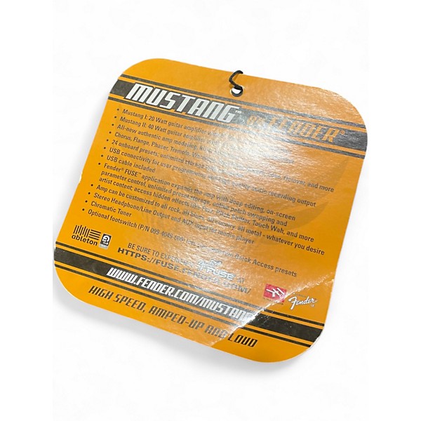 Used Fender Mustang II 40W 1x12 Guitar Combo Amp