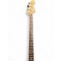 Used Fender ZONE Silver Electric Bass Guitar
