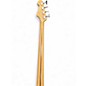 Used Fender ZONE Silver Electric Bass Guitar