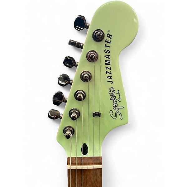 Used Squier Contemporary  Jazzmaster SURF PEARL Solid Body Electric Guitar