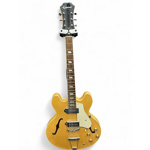 Used Epiphone Casino Natural Hollow Body Electric Guitar