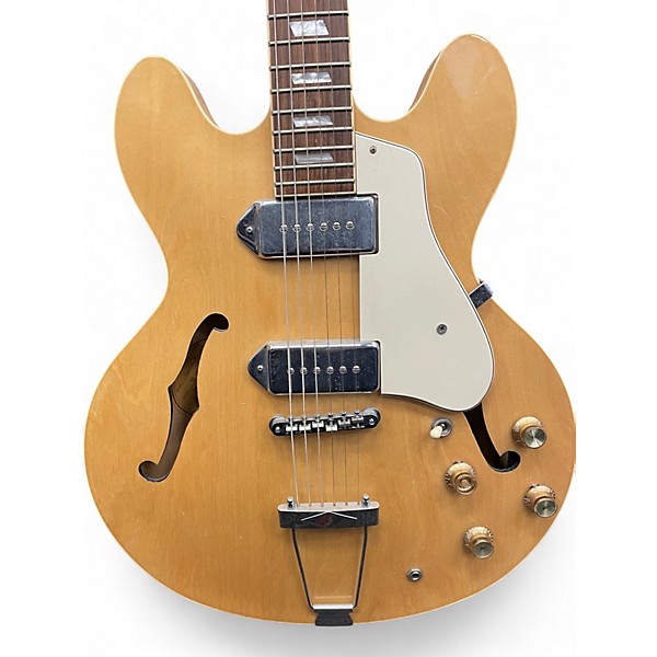Used Epiphone Casino Natural Hollow Body Electric Guitar