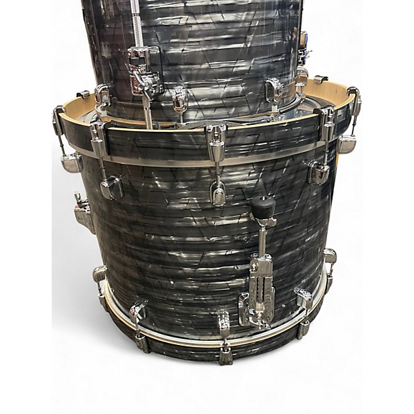 Used TAMA 4 Piece Starclassic Walnut/Birch Charcoal Onyx Drum Kit
