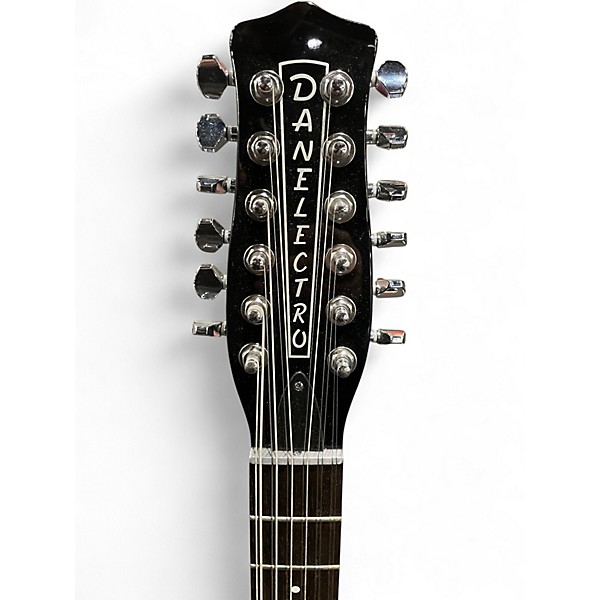 Used Danelectro 12 STRING SEMI HOLLOWBODY GUITAR CHERRY SUNBURST Hollow Body Electric Guitar