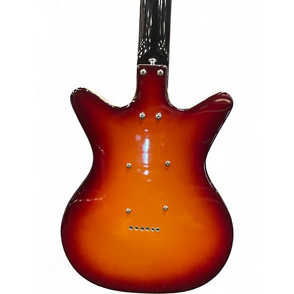 Used Danelectro 12 STRING SEMI HOLLOWBODY GUITAR CHERRY SUNBURST Hollow Body Electric Guitar