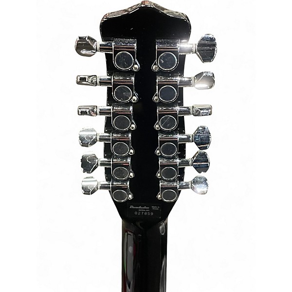 Used Danelectro 12 STRING SEMI HOLLOWBODY GUITAR CHERRY SUNBURST Hollow Body Electric Guitar