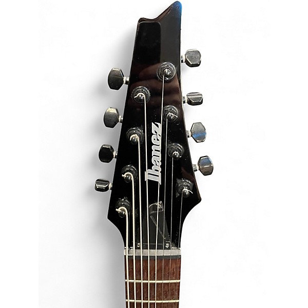 Used Ibanez RG8 8 String White Solid Body Electric Guitar