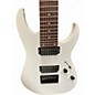 Used Ibanez RG8 8 String White Solid Body Electric Guitar