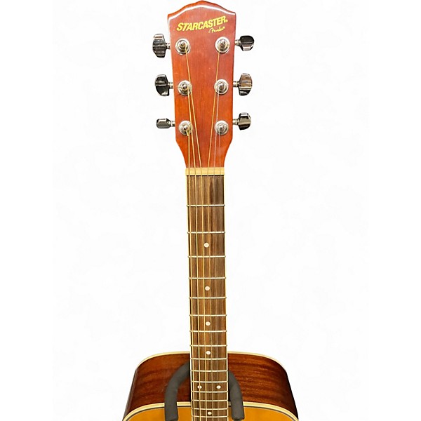 Used Starcaster by Fender Starcaster natural Acoustic Guitar