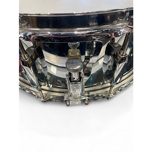 Used Pearl 14in Steel Shell Chrome Drum