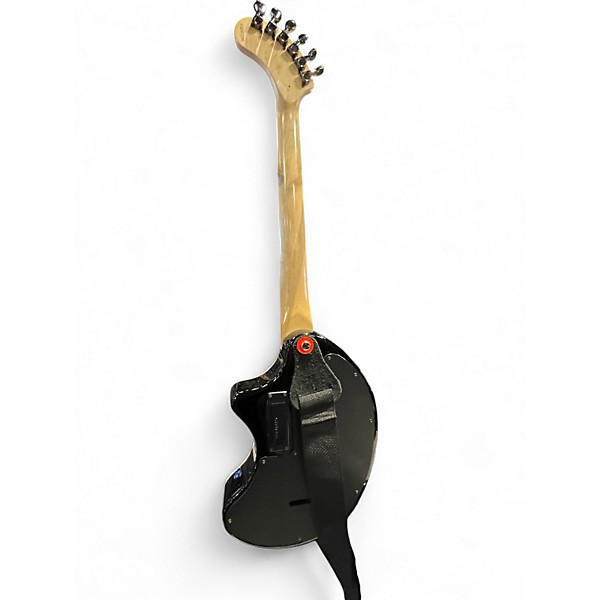 Used Fernandes  NOMAD DELUXE  FLAMES Solid Body Electric Guitar