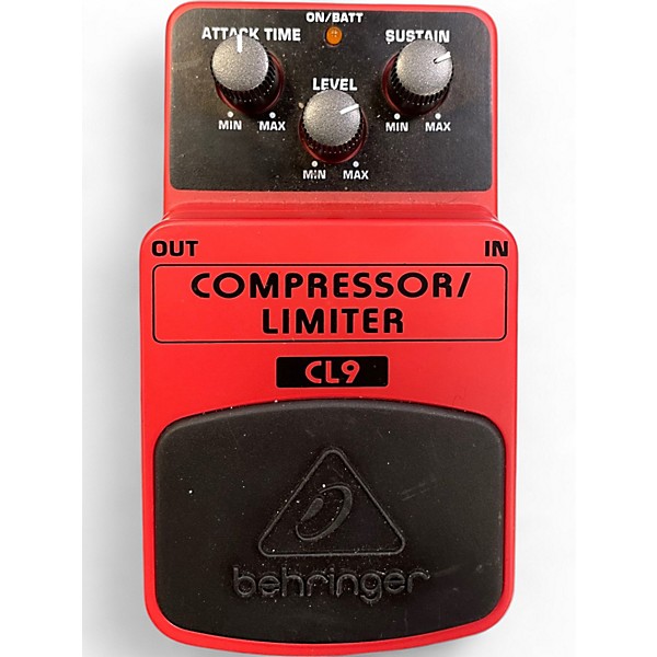 Used Behringer CL9 Compressor/Limiter Effect Pedal