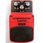 Used Behringer CL9 Compressor/Limiter Effect Pedal
