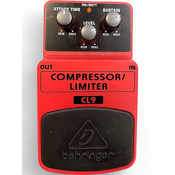 Used Behringer CL9 Compressor/Limiter Effect Pedal