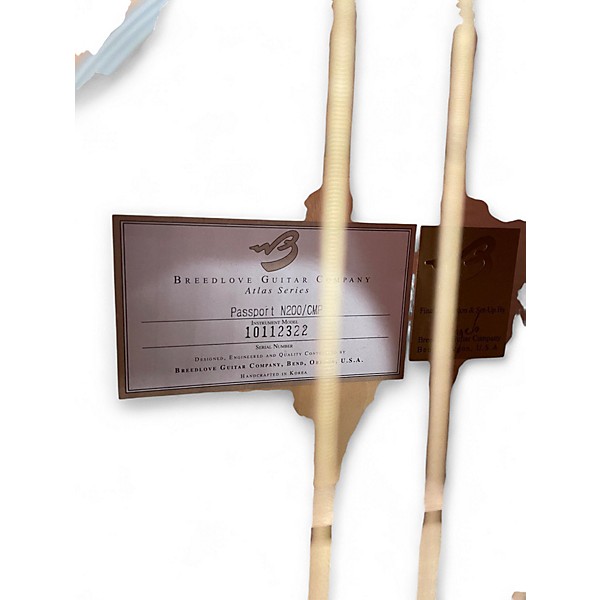 Used Breedlove Passport N200/CMP Natural Classical Acoustic Guitar