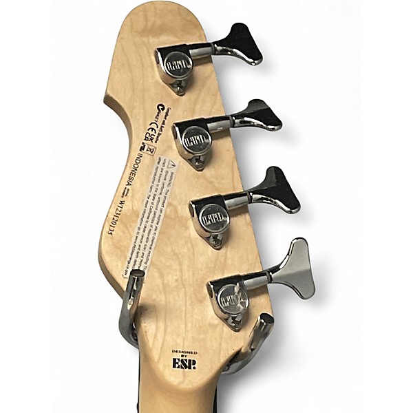 Used ESP LTD AP-204 Black Electric Bass Guitar