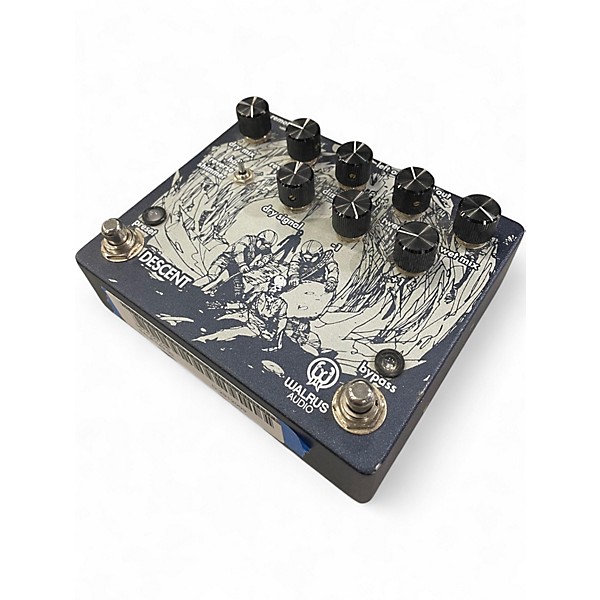 Used Walrus Audio Descent Reverb Effect Pedal