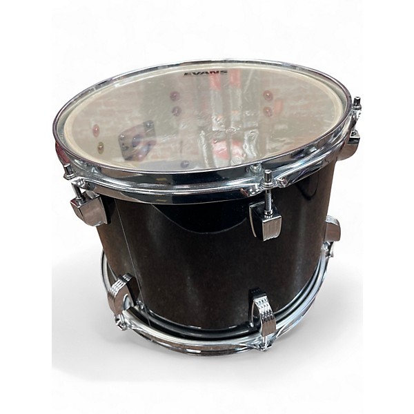 Used Ludwig 5 Piece BackBeat Black Sparkle Drum Kit