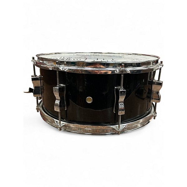 Used Ludwig 5 Piece BackBeat Black Sparkle Drum Kit